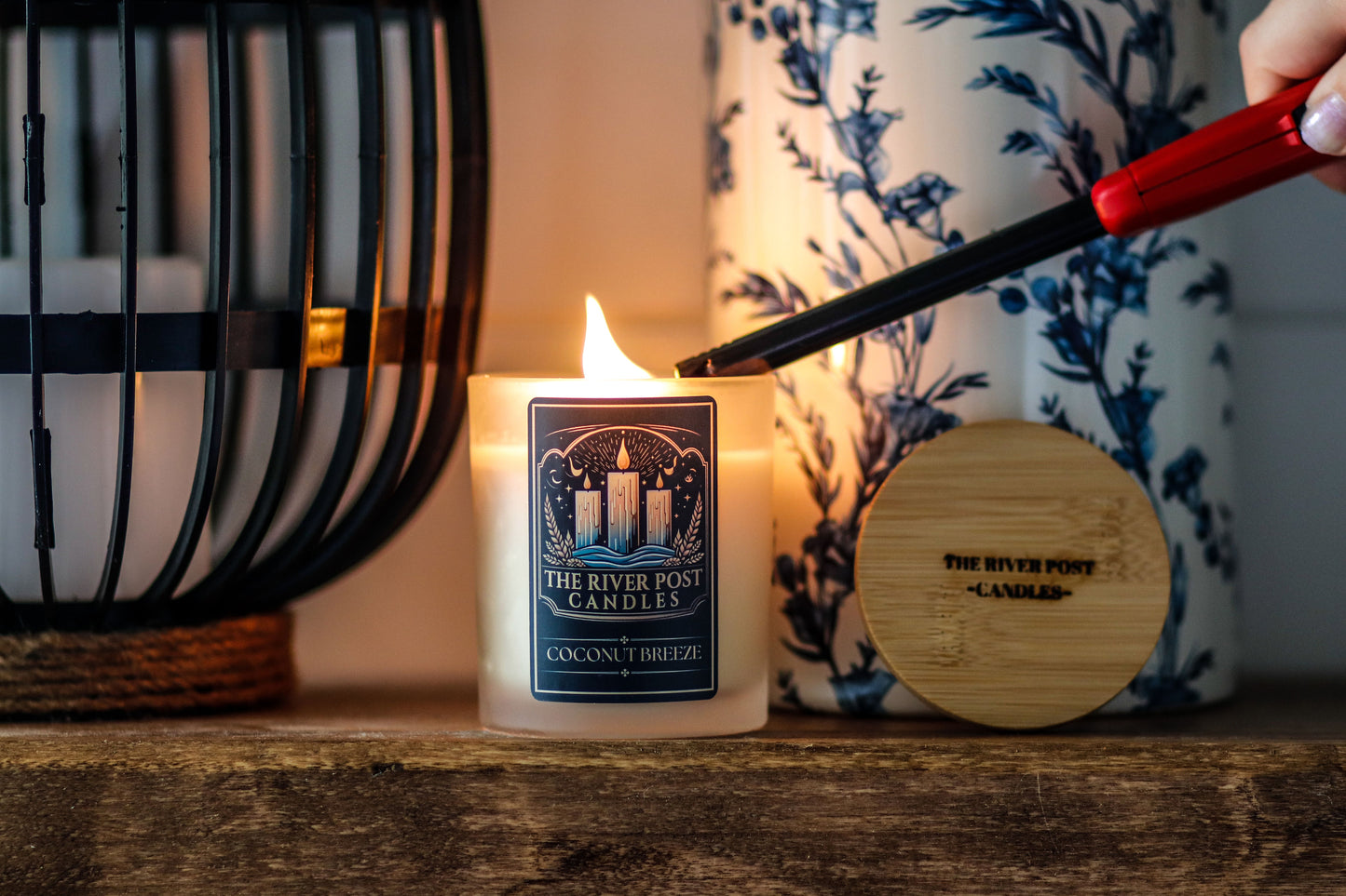 Vanilla Timber Premium Candle