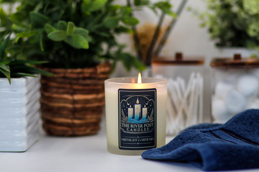 Midnight Gardenia Premium Candle